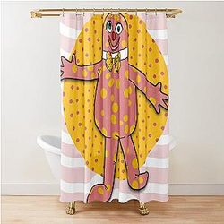 Mr Blobby Shower Curtain