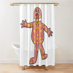 Mr Blobby Shower Curtain
