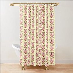 Mr Blobby Shower Curtain