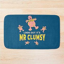 Mr Blobby Husband - Clumsy People Bath Mat