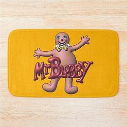 Mr Blobby Retro Evolution Bath Mat