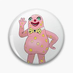 Mr Blobby Fan Art Pin