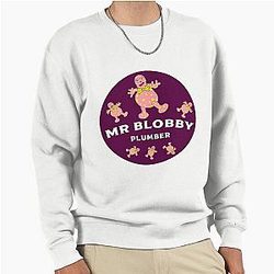 Mr Blobby Plumber - Mr Blobby Handyman - Mr Blobby Boss t-shirt Sweatshirt