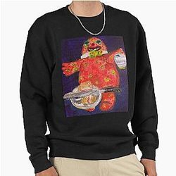 Tea Party with Mr. Blobby Pullover Sweatshirt