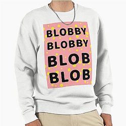 Mr BLOB 90s Art Pullover Sweatshirt