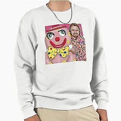 TV Celebrity Icons Mr Blobby and Noel's House Party Pullover Sweatshirt