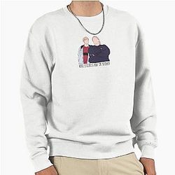 Noel Edmonds and Mr Blobby Kerry Mucklowe Quote Print Design Pullover Sweatshirt