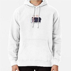 Noel Edmonds and Mr Blobby Kerry Mucklowe Quote Print Pullover Hoodie