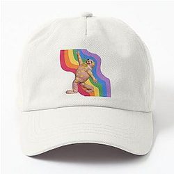 Mr Blobby Rainbow Hat