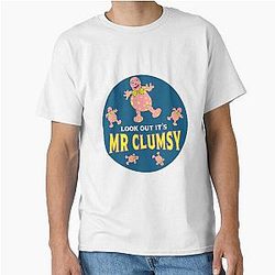 Mr Blobby Husband - Clumsy People Classic T-Shirt