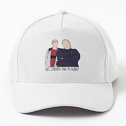 Noel Edmonds and Mr Blobby Kerry Mucklowe Quote Print Design Baseball Cap
