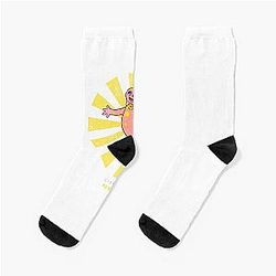 Mr Blobby Japanese Socks