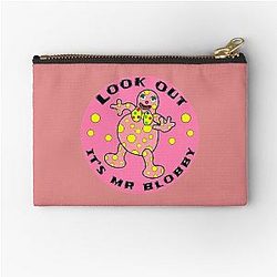 Mr Blobby Husband Wife Boss Zipper Pouch