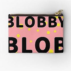 Mr Bobby 90s Art Zipper Pouch