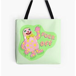 Mr Blobby - Off All Over Print Tote Bag