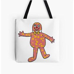 Mr Blobby All Over Print Tote Bag