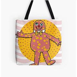 Mr. Blobby All Over Print Tote Bag