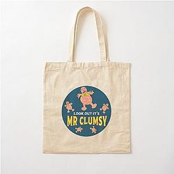 Mr Blobby Husband - Clumsy People - Cotton Tote Bag