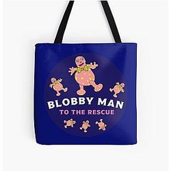 Mr Blobby Female & Male Tote Bag
