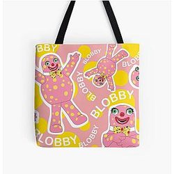 Mr Blobby Tote Bag