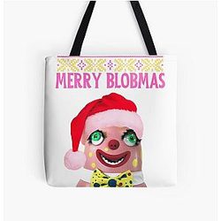 Mr Blobby Christmas - Merry Blobby Bag