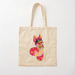 Mr Blobby Cotton Tote Bag