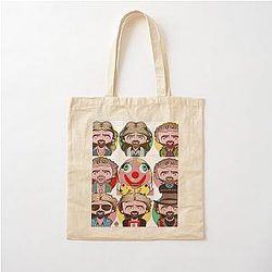 Noel and Mr. Blobby Cotton Tote Bag