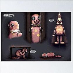 Mr Blobby Poster
