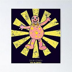Mr Blobby Japanese Poster