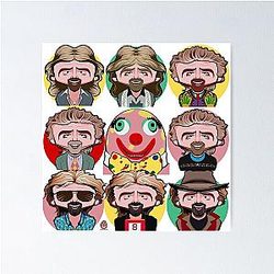 Noel & Mr Blobby Poster