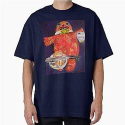 Tea Party with Mr Blobby Oversized T-Shirt