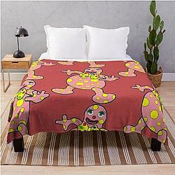 Mr Blobby Husband and Wife T shirt Blanket