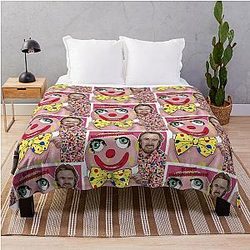 TV Celebrity Icons Throw Blanket
