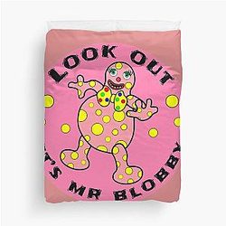 Mr Blobby T-Shirt Duvet Cover