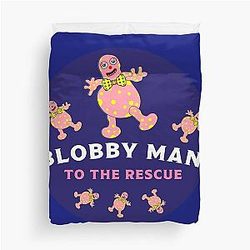 Mr Blobby T Shirt Duvet Cover