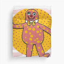 Mr Blobby Duvet Cover