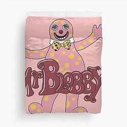 Mr Blobby 90s Duvet Cover