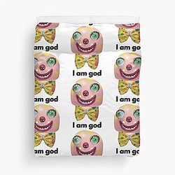 Mr Blobby God Duvet Cover