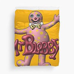 Mr Blobby Retro Duvet Cover