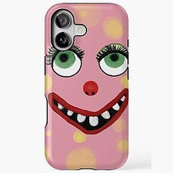 Mr. Blobby iPhone Tough Case