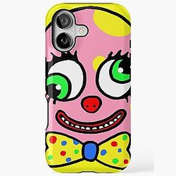 Mr Blobby 90s Yellow iPhone Case