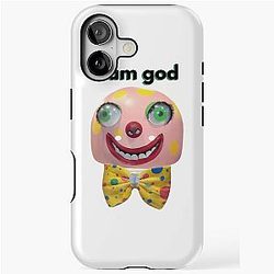 Mr Blobby Is God iPhone Tough Case