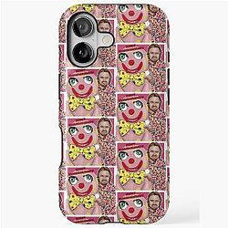 TV Celebrity Icons - Mr Blobby and Noel House Party iPhone Tough Case