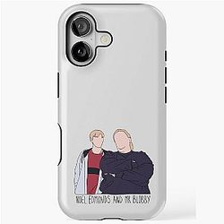 Noel Edmonds and Mr Blobby Kerry Mucklowe Quote Print Design iPhone Tough Case