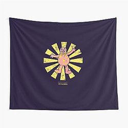 Mr Blobby Japanese Tapestry