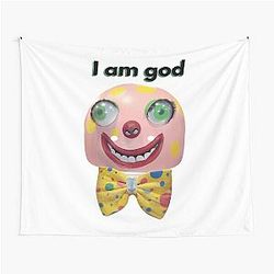Mr Blobby Is God Tapestry
