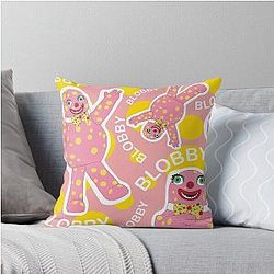 Mr Blobby Pillow