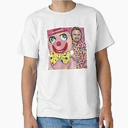 TV Celebrity Icons - Mr Blobby and Noel House Party Classic T-Shirt