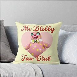 Mr. Blobby Fan Pillow