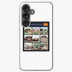 Mr Blobby blocks Tiananmen Square tanks Samsung Galaxy Case